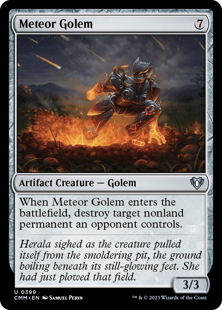 Meteor Golem [Commander Masters] 399