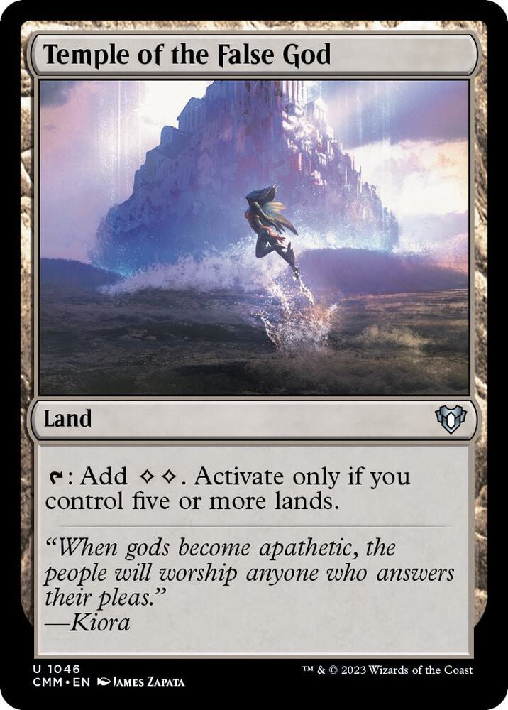 Temple of the False God [Commander Masters] 1046