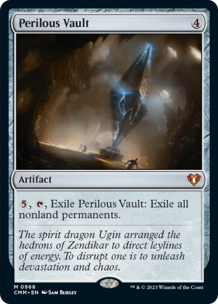 Perilous Vault [Commander Masters] 968