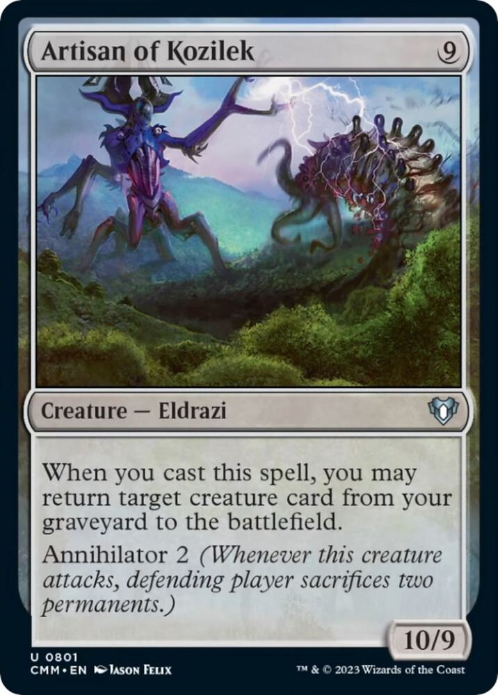 Artisan of Kozilek [Commander Masters] 801