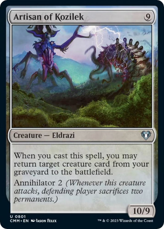 Artisan of Kozilek [Commander Masters] 801