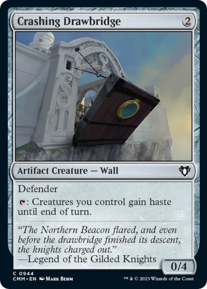 Crashing Drawbridge [Commander Masters] 944