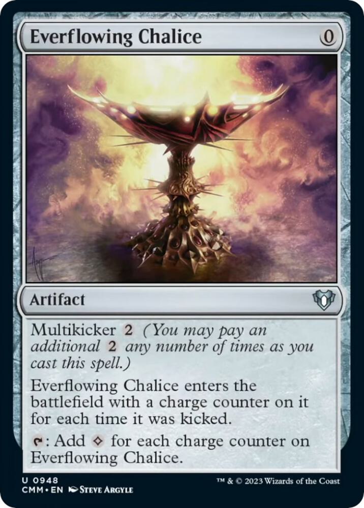 Everflowing Chalice [Commander Masters] 948