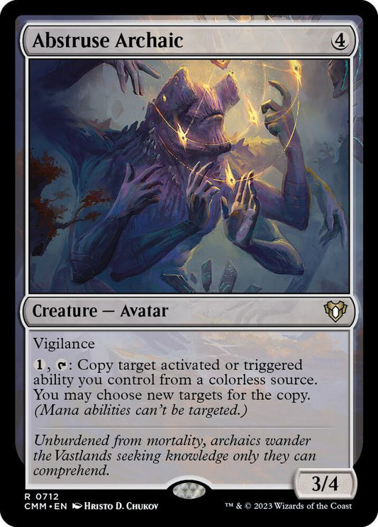Abstruse Archaic [Commander Masters] 712