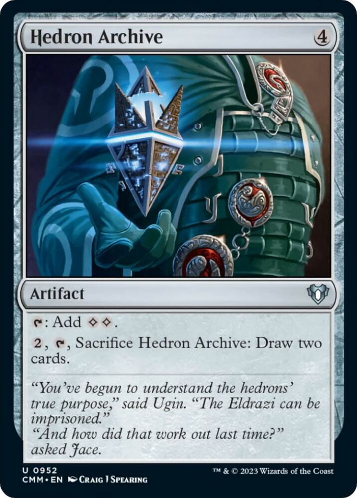 Hedron Archive [Commander Masters] 952