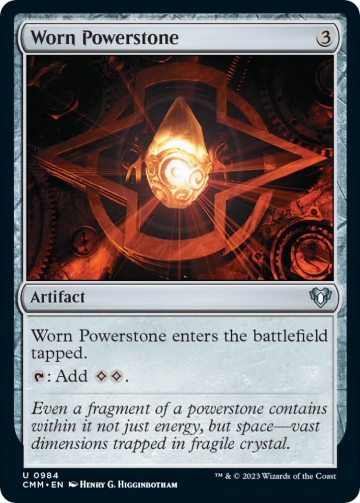 Worn Powerstone [Commander Masters] 984