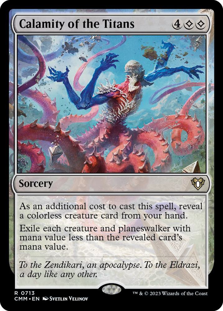 Calamity of the Titans [Commander Masters] 713