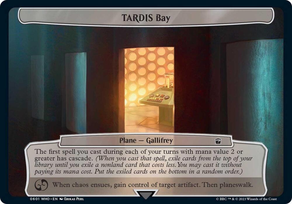 TARDIS Bay [Planechase: Universes Beyond: Doctor Who] 601