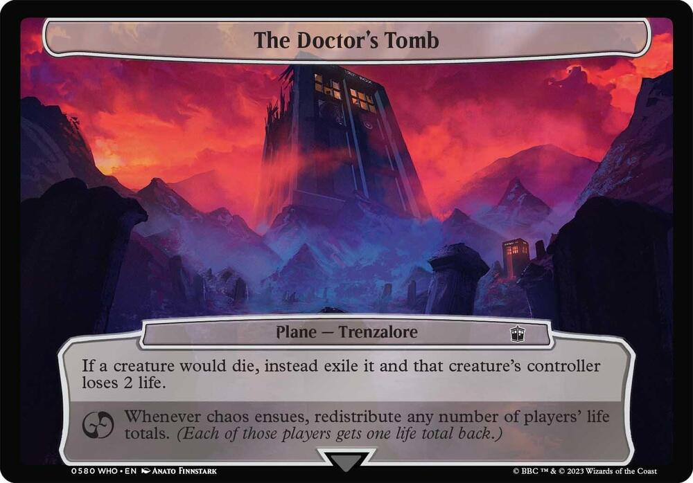 The Doctor's Tomb [Planechase: Universes Beyond: Doctor Who] 580