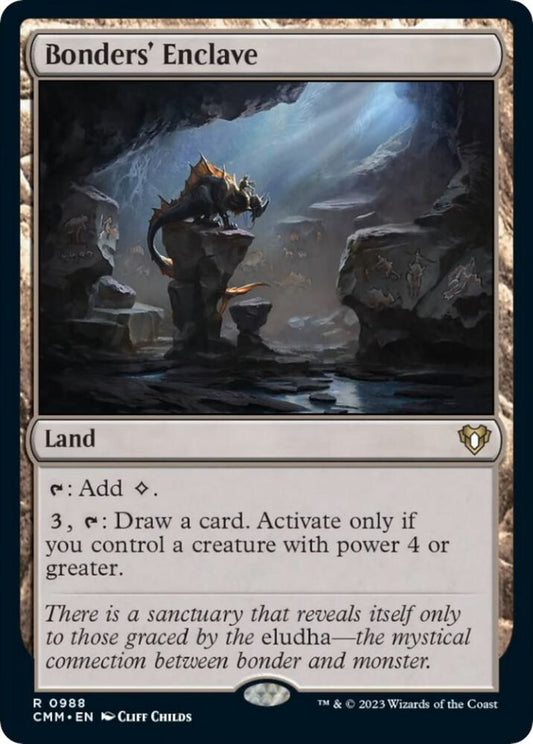 Bonders' Enclave [Commander Masters] 988
