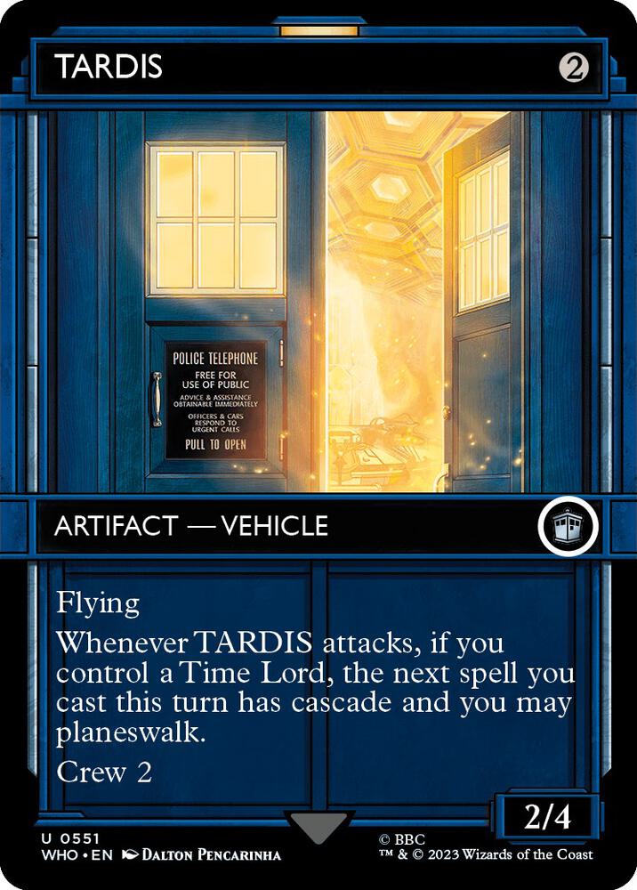 TARDIS (Showcase) [Universes Beyond: Doctor Who] 551