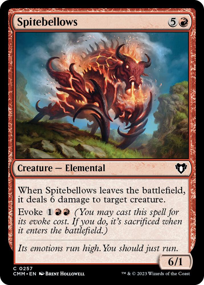Spitebellows [Commander Masters] 257