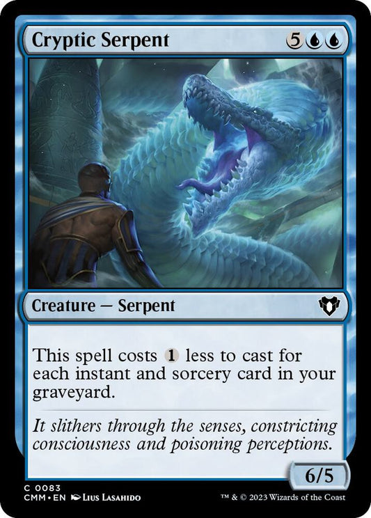Cryptic Serpent [Commander Masters] 83