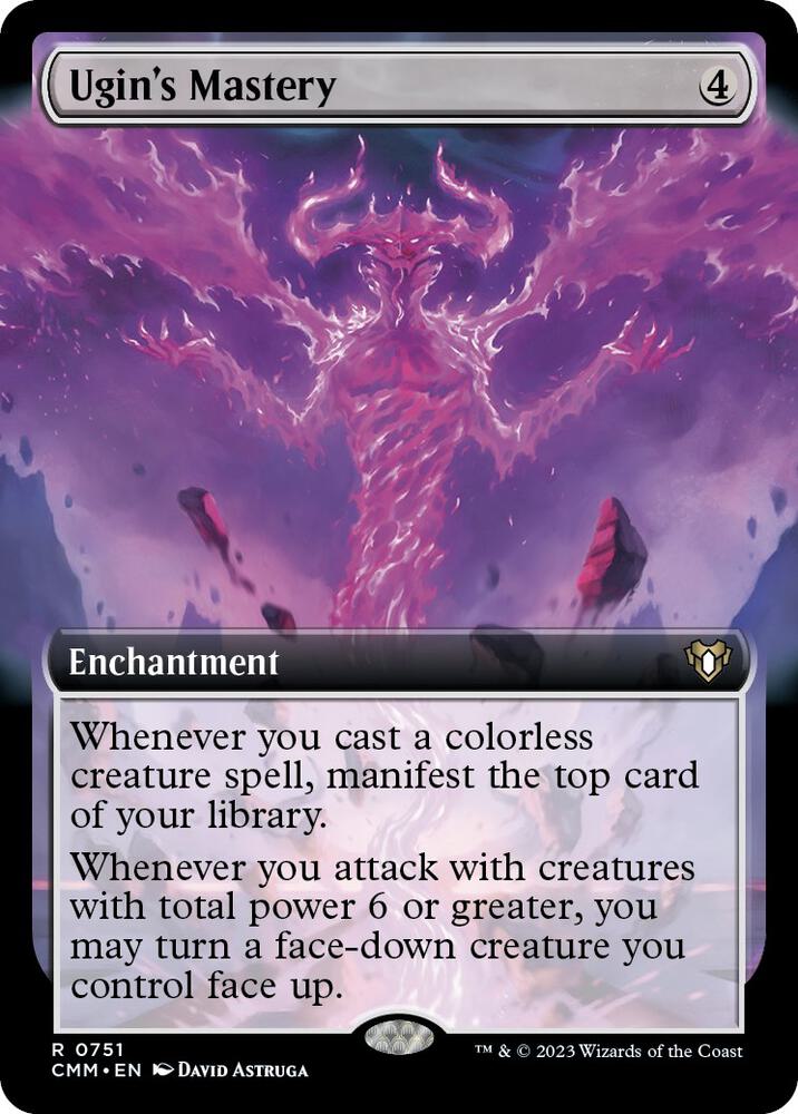 Ugin's Mastery (Extended Art) [Commander Masters] 751