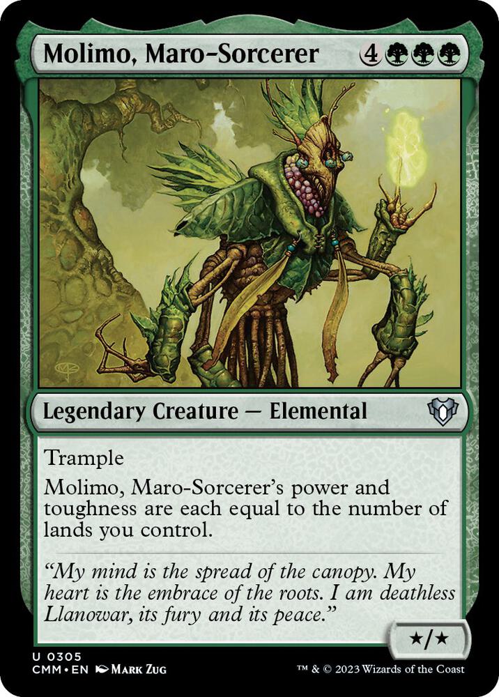 Molimo, Maro-Sorcerer [Commander Masters] 305