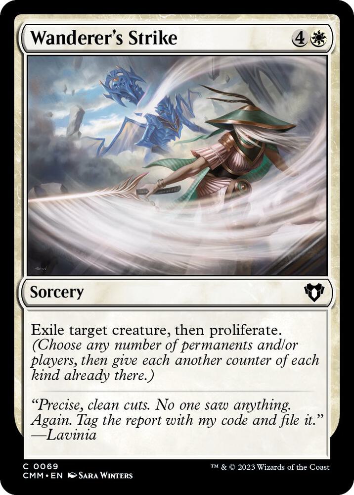 Wanderer's Strike [Commander Masters] 69