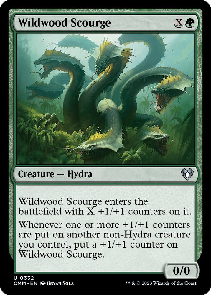 Wildwood Scourge [Commander Masters] 332