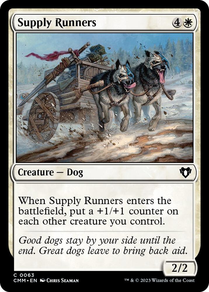 Supply Runners [Commander Masters] 63