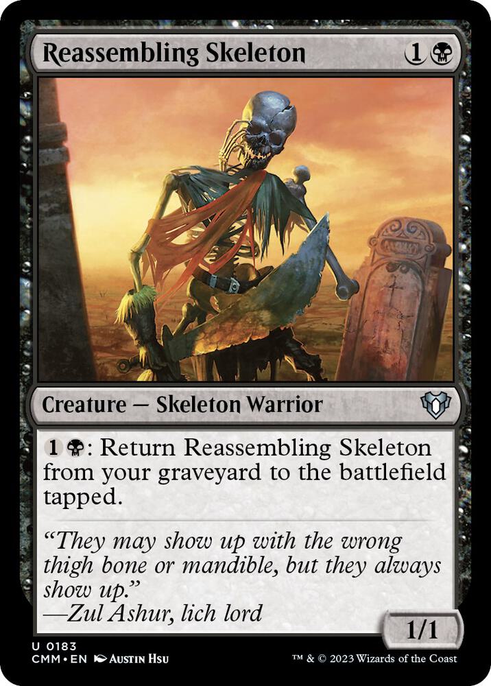 Reassembling Skeleton [Commander Masters] 183