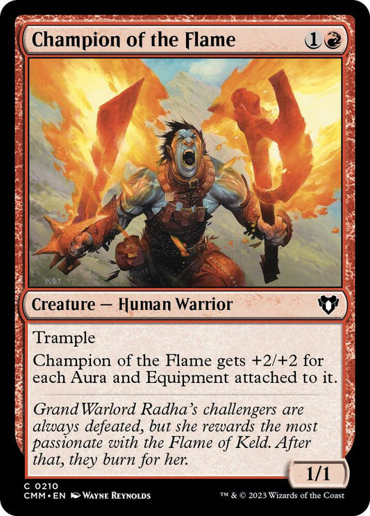 Champion of the Flame [Commander Masters] 210