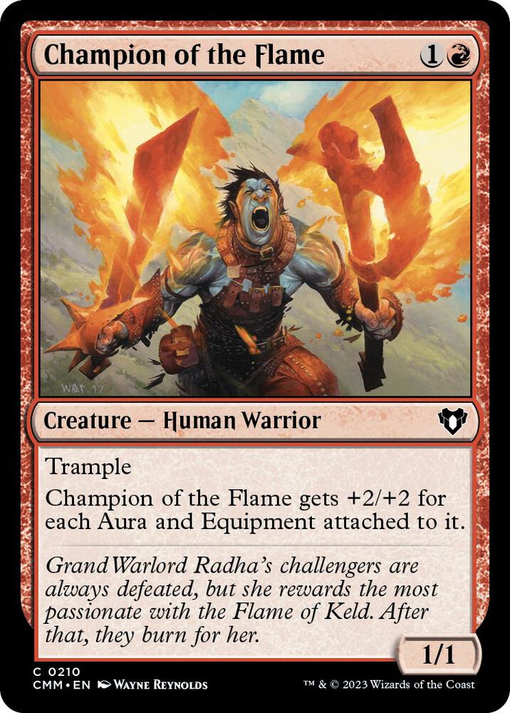 Champion of the Flame [Commander Masters] 210
