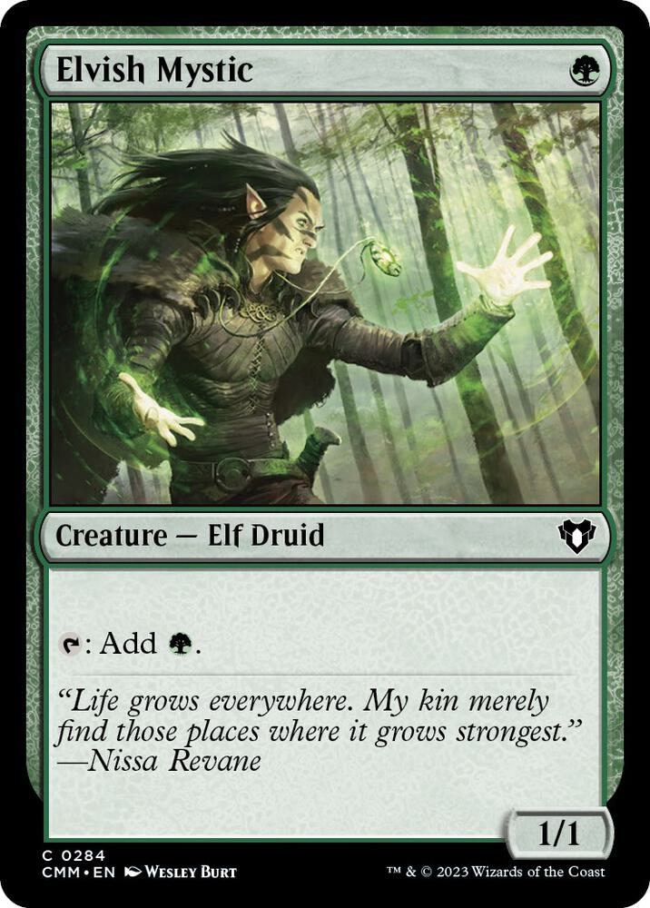 Elvish Mystic [Commander Masters] 284