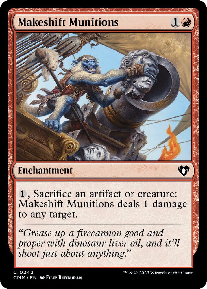 Makeshift Munitions [Commander Masters] 242
