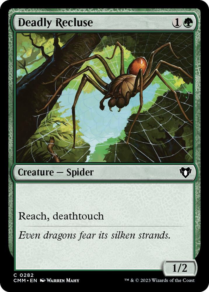 Deadly Recluse [Commander Masters] 282