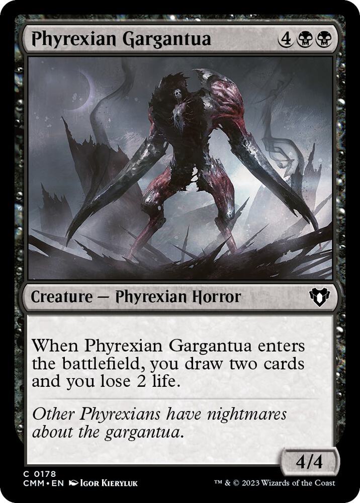Phyrexian Gargantua [Commander Masters] 178