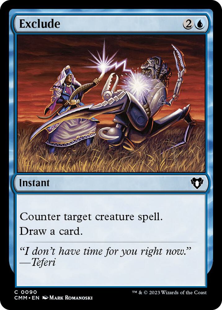 Exclude [Commander Masters] 90