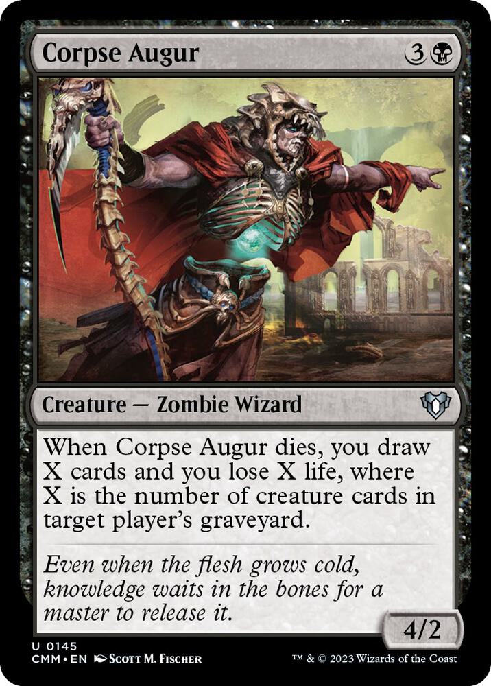 Corpse Augur [Commander Masters] 145