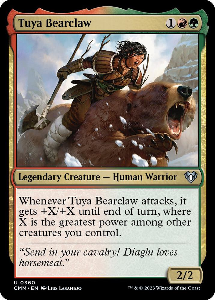 Tuya Bearclaw [Commander Masters] 360