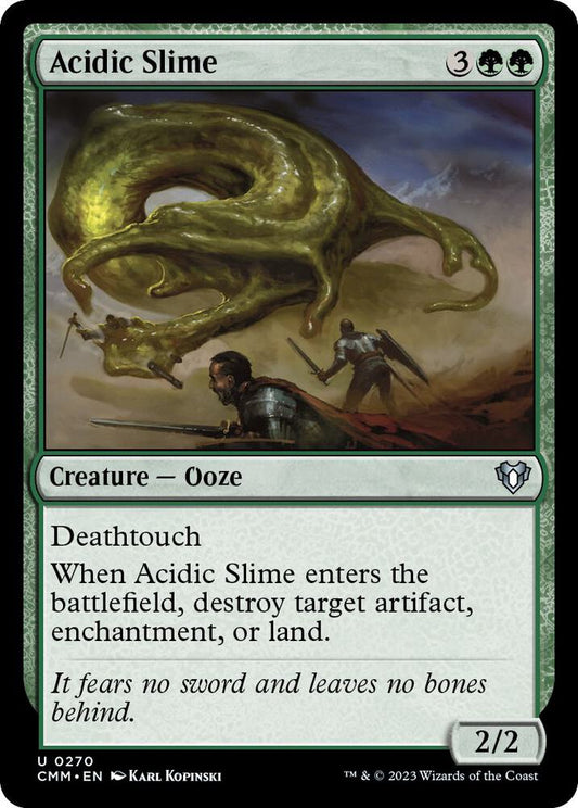 Acidic Slime [Commander Masters] 270