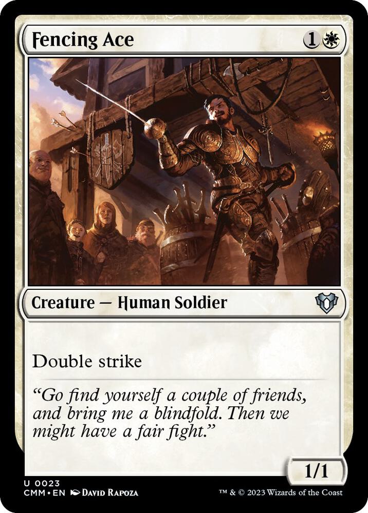 Fencing Ace [Commander Masters] 23
