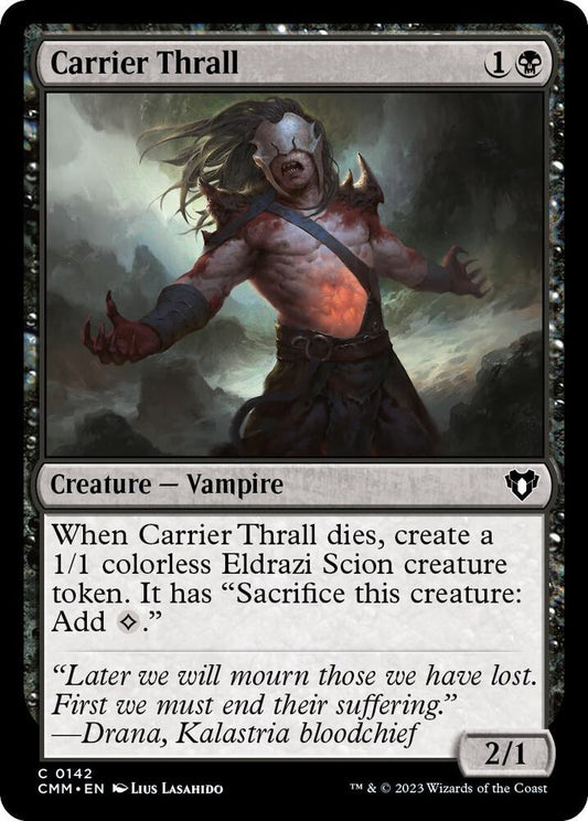 Carrier Thrall [Commander Masters] 142