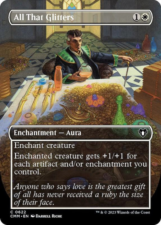 All That Glitters (Borderless) [Commander Masters] 622