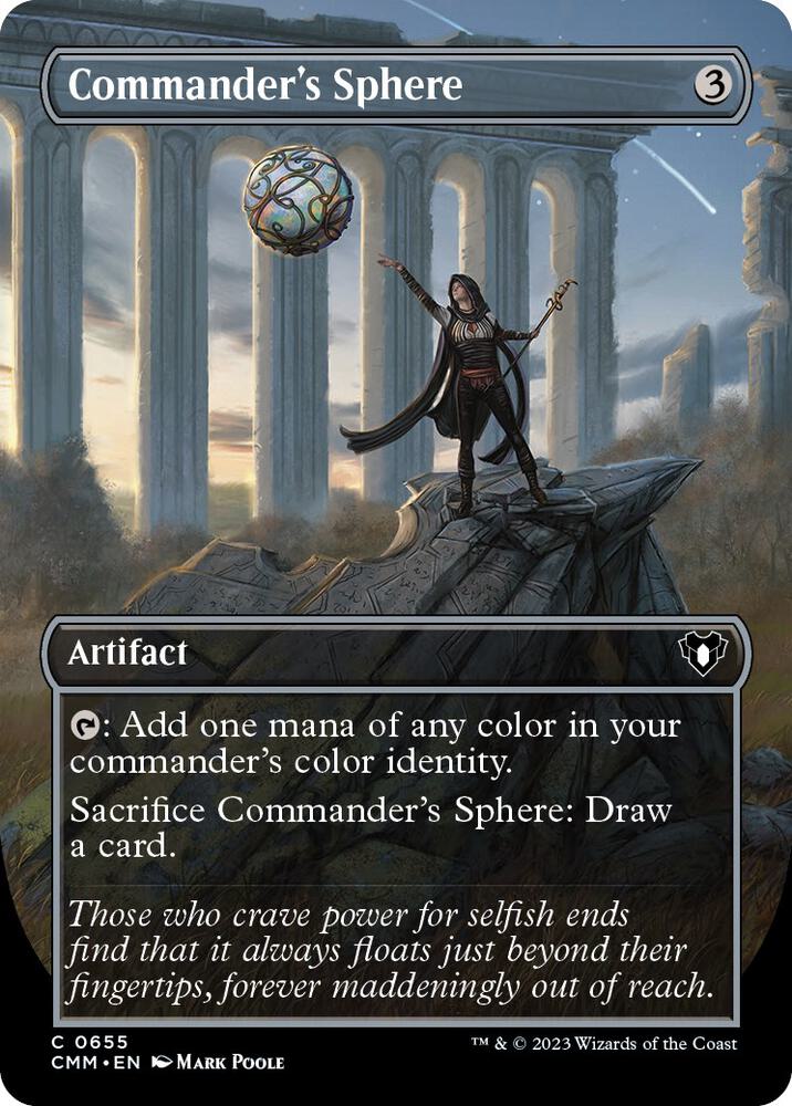 Commander's Sphere (Borderless) [Commander Masters] 655