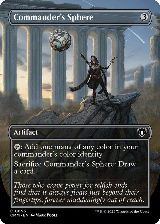 Commander's Sphere (Borderless) [Commander Masters] 655