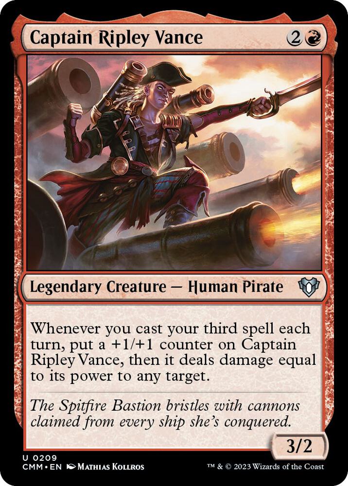 Captain Ripley Vance [Commander Masters] 209