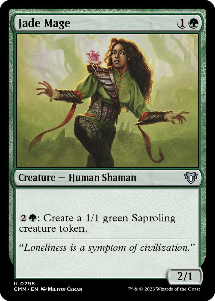 Jade Mage [Commander Masters] 298