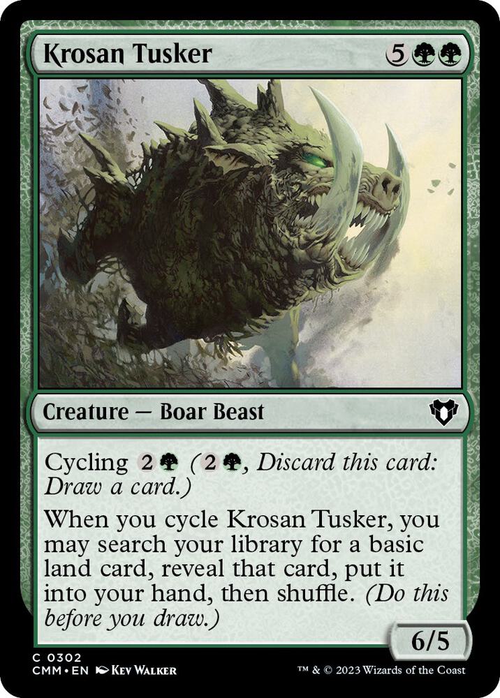 Krosan Tusker [Commander Masters] 302