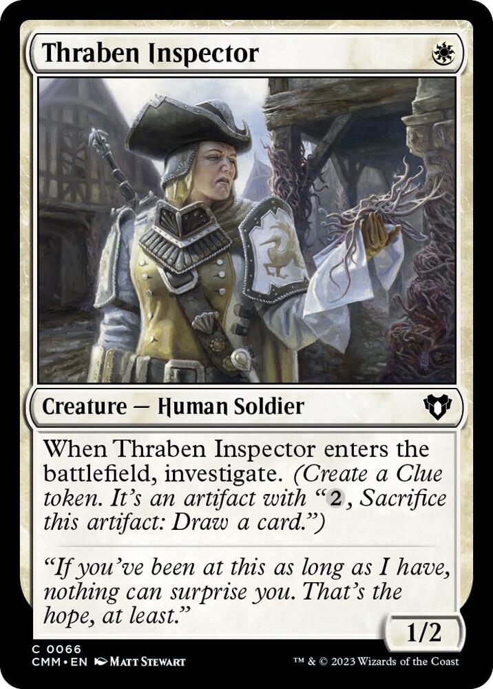 Thraben Inspector [Commander Masters] 66