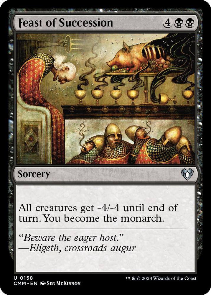 Feast of Succession [Commander Masters] 158