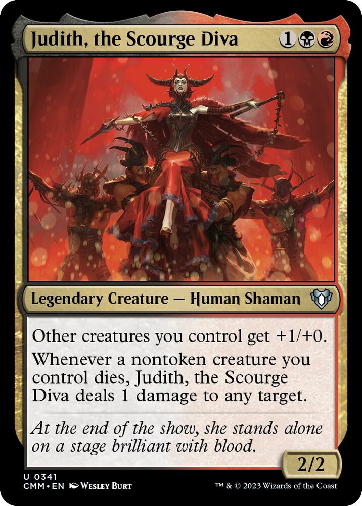 Judith, the Scourge Diva [Commander Masters] 341