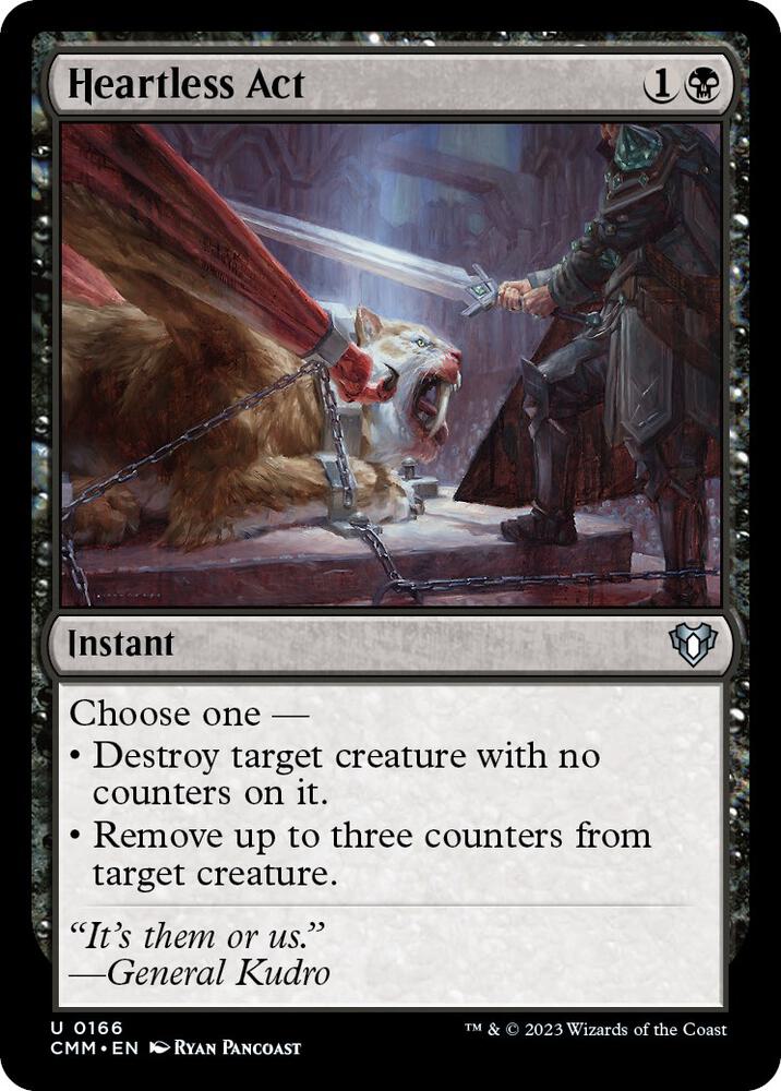 Heartless Act [Commander Masters] 166