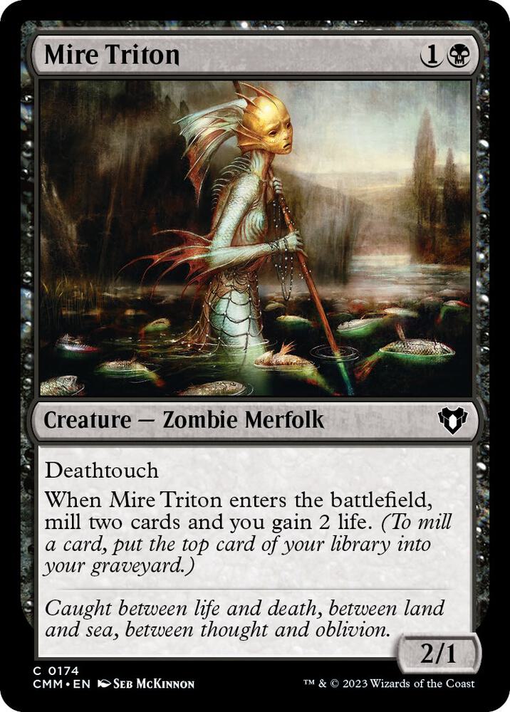 Mire Triton [Commander Masters] 174