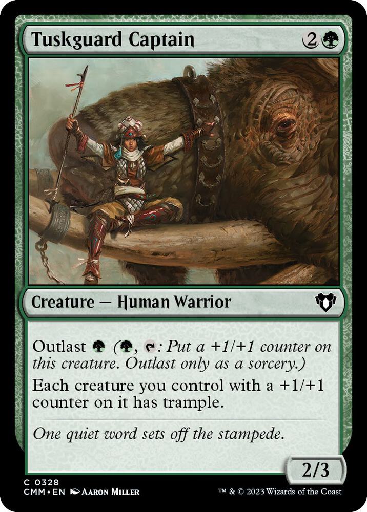 Tuskguard Captain [Commander Masters] 328