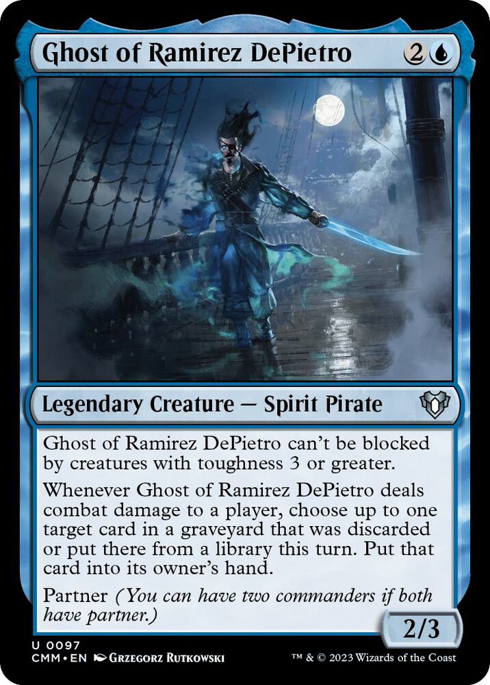 Ghost of Ramirez DePietro [Commander Masters] 97