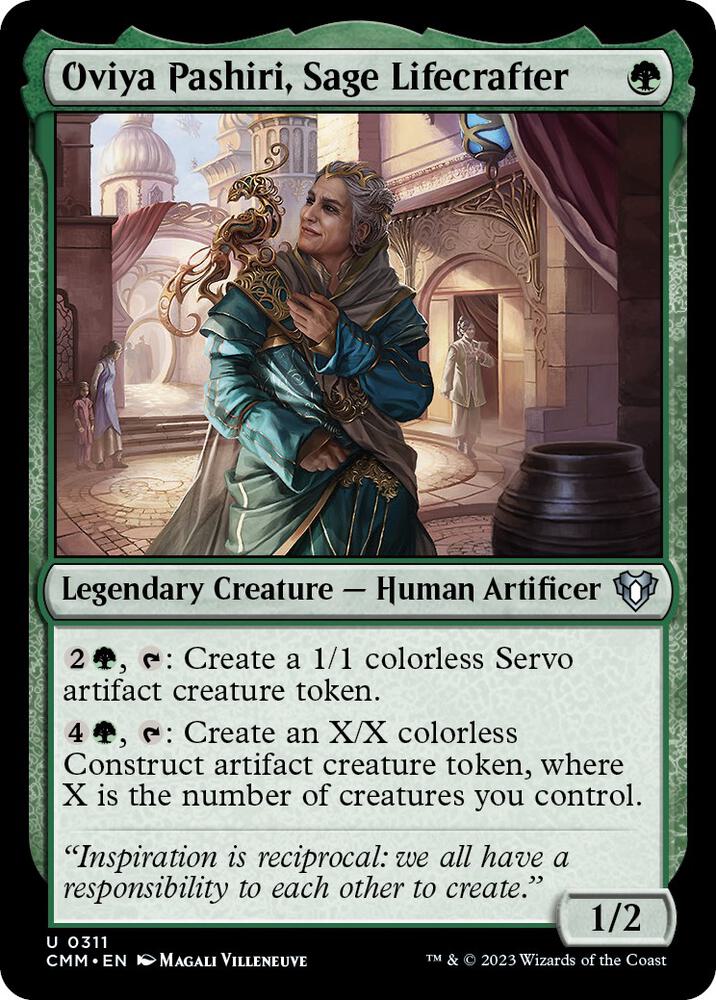 Oviya Pashiri, Sage Lifecrafter [Commander Masters] 311
