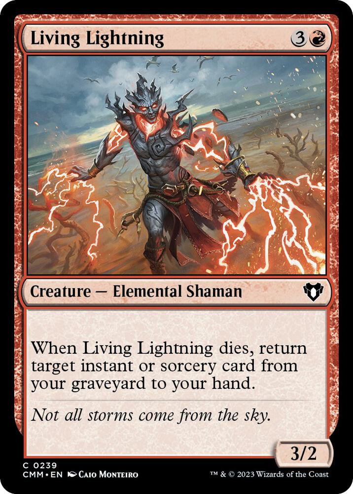 Living Lightning [Commander Masters] 239